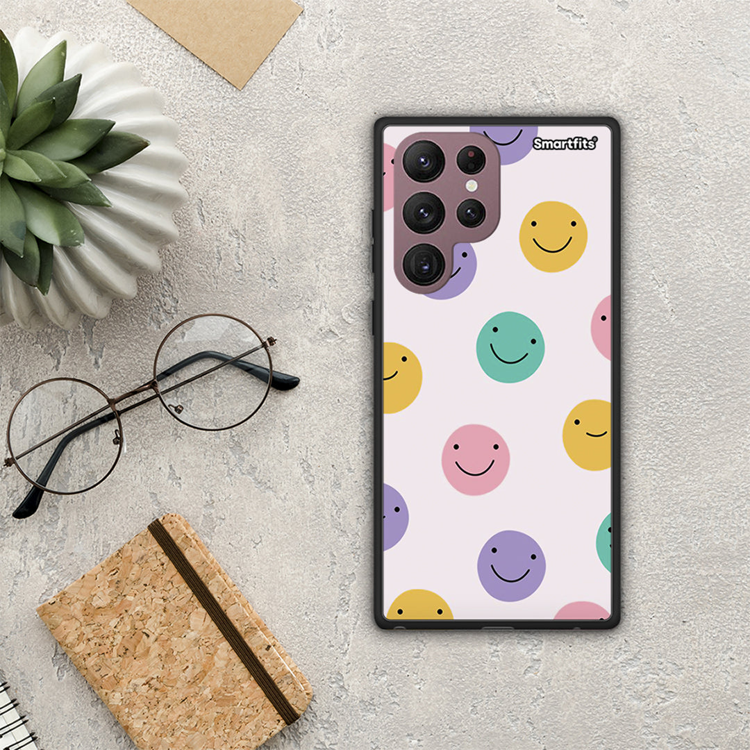Smiley Faces - Samsung Galaxy S22 Ultra θήκη