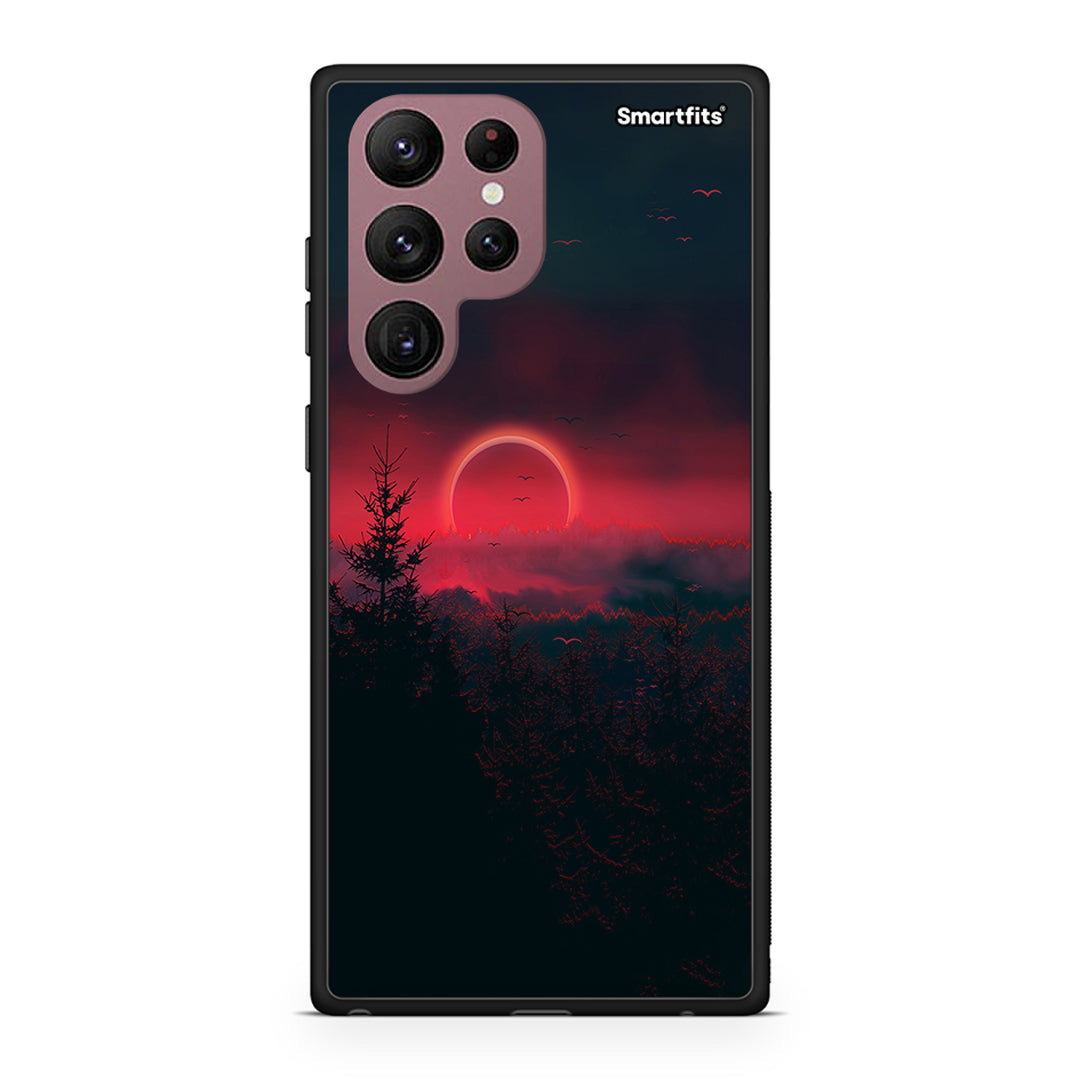 Samsung S22 Ultra Sunset Tropic case, cover, bumper