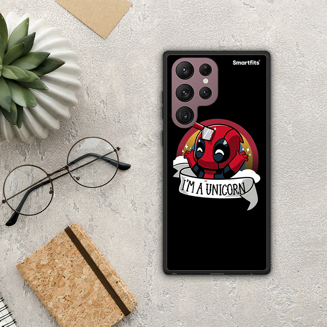 Unicorn Deadpool - Samsung Galaxy S22 Ultra θήκη