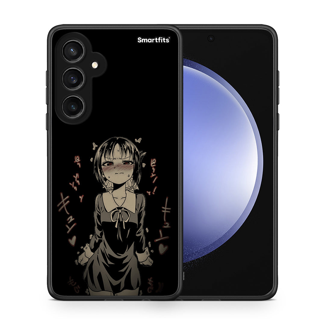 Θήκη Samsung Galaxy S23 FE Anime Girl από τη Smartfits με σχέδιο στο πίσω μέρος και μαύρο περίβλημα | Samsung Galaxy S23 FE Anime Girl case with colorful back and black bezels