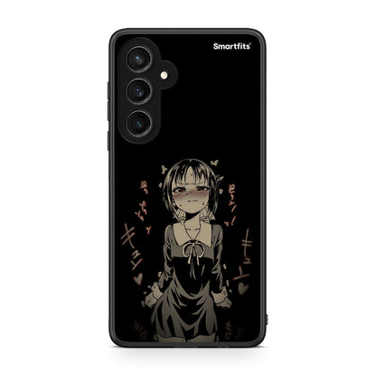 Samsung Galaxy S23 FE Anime Girl θήκη από τη Smartfits με σχέδιο στο πίσω μέρος και μαύρο περίβλημα | Smartphone case with colorful back and black bezels by Smartfits