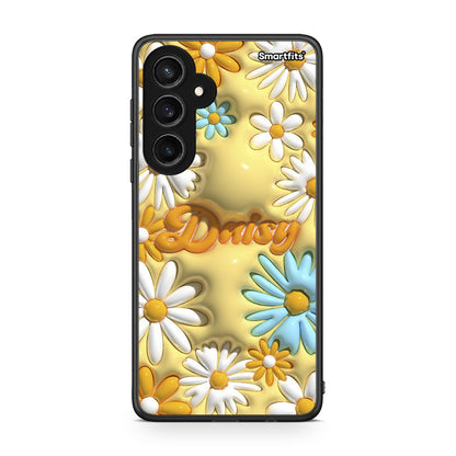 Samsung Galaxy S23 FE Bubble Daisies θήκη από τη Smartfits με σχέδιο στο πίσω μέρος και μαύρο περίβλημα | Smartphone case with colorful back and black bezels by Smartfits