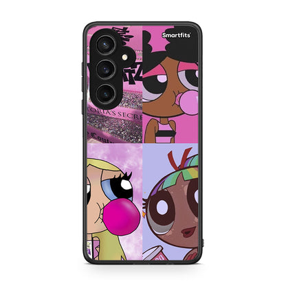 Samsung Galaxy S23 FE Bubble Girls Θήκη Αγίου Βαλεντίνου από τη Smartfits με σχέδιο στο πίσω μέρος και μαύρο περίβλημα | Smartphone case with colorful back and black bezels by Smartfits