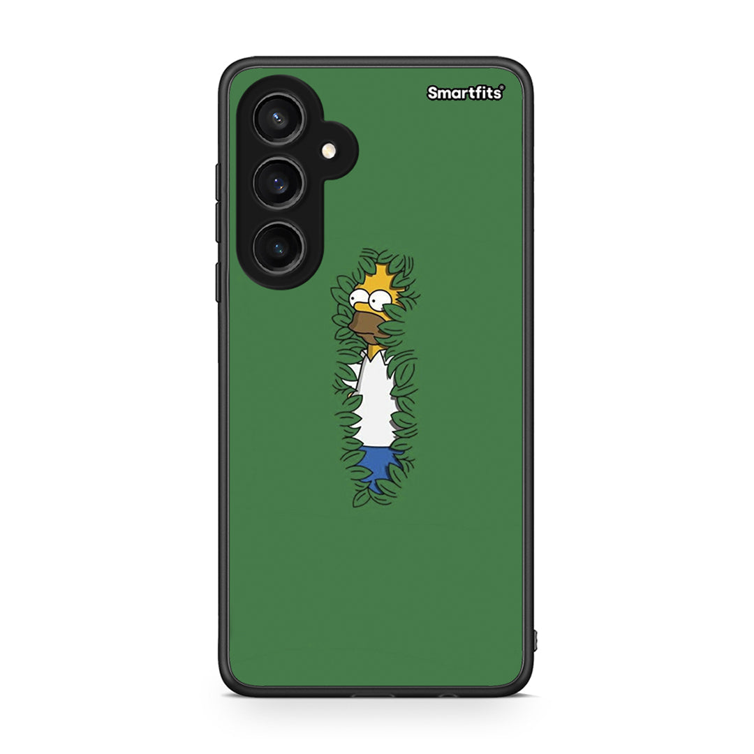 Samsung Galaxy S23 FE Bush Man Θήκη Αγίου Βαλεντίνου από τη Smartfits με σχέδιο στο πίσω μέρος και μαύρο περίβλημα | Smartphone case with colorful back and black bezels by Smartfits
