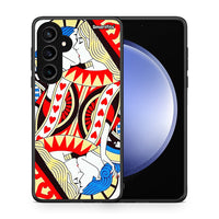 Thumbnail for Θήκη Samsung Galaxy S23 FE Card Love από τη Smartfits με σχέδιο στο πίσω μέρος και μαύρο περίβλημα | Samsung Galaxy S23 FE Card Love case with colorful back and black bezels