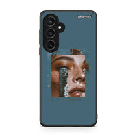 Thumbnail for Samsung Galaxy S23 FE Cry An Ocean θήκη από τη Smartfits με σχέδιο στο πίσω μέρος και μαύρο περίβλημα | Smartphone case with colorful back and black bezels by Smartfits