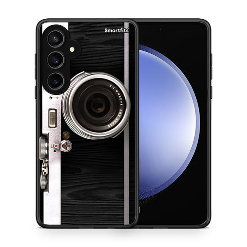 Θήκη Samsung Galaxy S23 FE Emily In Paris από τη Smartfits με σχέδιο στο πίσω μέρος και μαύρο περίβλημα | Samsung Galaxy S23 FE Emily In Paris case with colorful back and black bezels