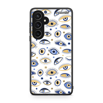 Samsung Galaxy S23 FE Ftou Ftou θήκη από τη Smartfits με σχέδιο στο πίσω μέρος και μαύρο περίβλημα | Smartphone case with colorful back and black bezels by Smartfits