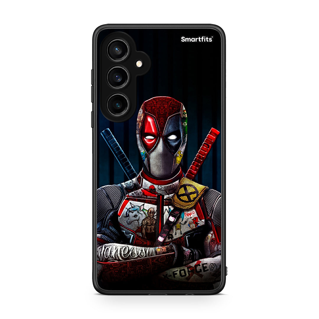 Samsung Galaxy S23 FE Funny Guy θήκη από τη Smartfits με σχέδιο στο πίσω μέρος και μαύρο περίβλημα | Smartphone case with colorful back and black bezels by Smartfits