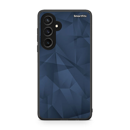 39 - Samsung Galaxy S23 FE Blue Abstract Geometric case, cover, bumper