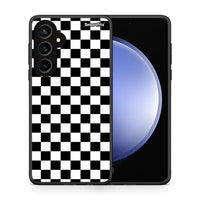 Thumbnail for Θήκη Samsung Galaxy S23 FE Squares Geometric από τη Smartfits με σχέδιο στο πίσω μέρος και μαύρο περίβλημα | Samsung Galaxy S23 FE Squares Geometric case with colorful back and black bezels