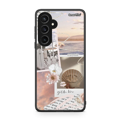 Samsung Galaxy S23 FE Golden Hour Θήκη Αγίου Βαλεντίνου από τη Smartfits με σχέδιο στο πίσω μέρος και μαύρο περίβλημα | Smartphone case with colorful back and black bezels by Smartfits