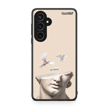 Samsung Galaxy S23 FE In Love θήκη από τη Smartfits με σχέδιο στο πίσω μέρος και μαύρο περίβλημα | Smartphone case with colorful back and black bezels by Smartfits