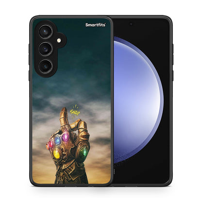 Θήκη Samsung Galaxy S23 FE Infinity Snap από τη Smartfits με σχέδιο στο πίσω μέρος και μαύρο περίβλημα | Samsung Galaxy S23 FE Infinity Snap case with colorful back and black bezels