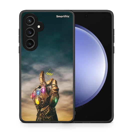 Θήκη Samsung Galaxy S23 FE Infinity Snap από τη Smartfits με σχέδιο στο πίσω μέρος και μαύρο περίβλημα | Samsung Galaxy S23 FE Infinity Snap case with colorful back and black bezels