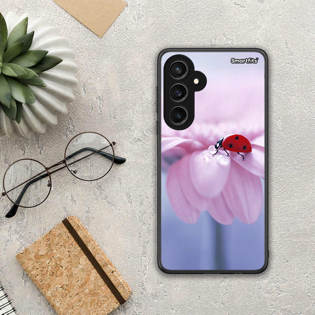 Ladybug Flower - Samsung Galaxy S23 FE θήκη