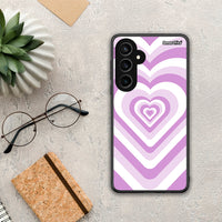 Thumbnail for 117 Lilac Hearts - Samsung Galaxy S23 FE θήκη