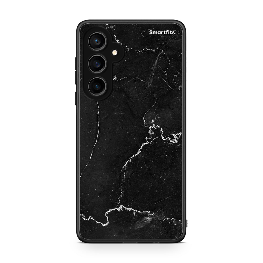 Samsung Galaxy S23 FE Marble Black θήκη από τη Smartfits με σχέδιο στο πίσω μέρος και μαύρο περίβλημα | Smartphone case with colorful back and black bezels by Smartfits