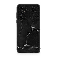 Thumbnail for Samsung Galaxy S23 FE Marble Black θήκη από τη Smartfits με σχέδιο στο πίσω μέρος και μαύρο περίβλημα | Smartphone case with colorful back and black bezels by Smartfits