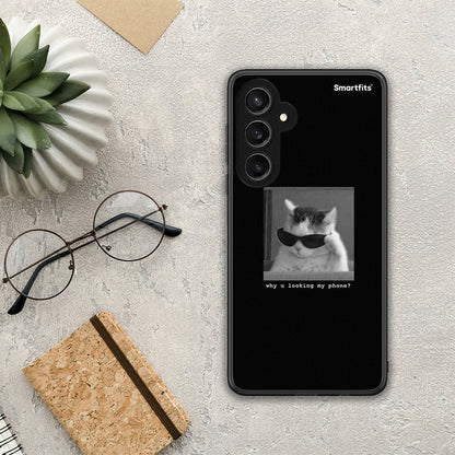 Meme Cat - Samsung Galaxy S23 FE θήκη