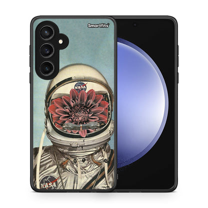 Θήκη Samsung Galaxy S23 FE Nasa Bloom από τη Smartfits με σχέδιο στο πίσω μέρος και μαύρο περίβλημα | Samsung Galaxy S23 FE Nasa Bloom case with colorful back and black bezels