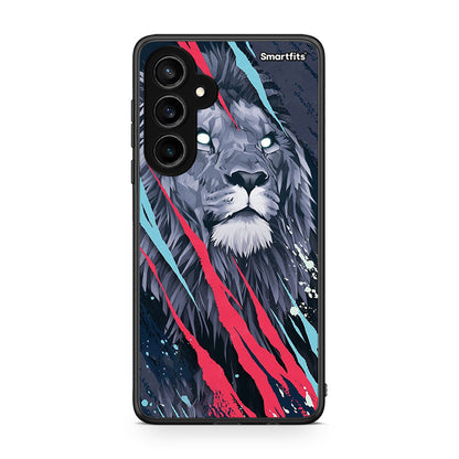 4 - Samsung Galaxy S23 FE Lion Designer PopArt case, cover, bumper