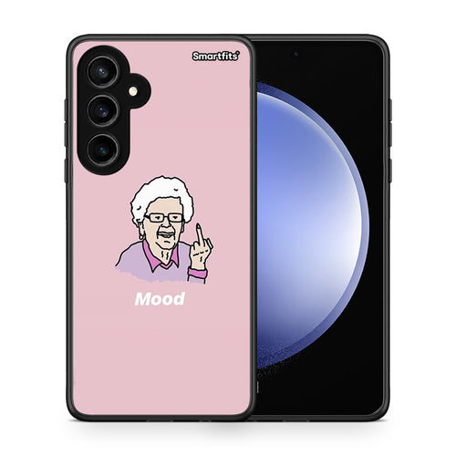 Θήκη Samsung Galaxy S23 FE Mood PopArt από τη Smartfits με σχέδιο στο πίσω μέρος και μαύρο περίβλημα | Samsung Galaxy S23 FE Mood PopArt case with colorful back and black bezels