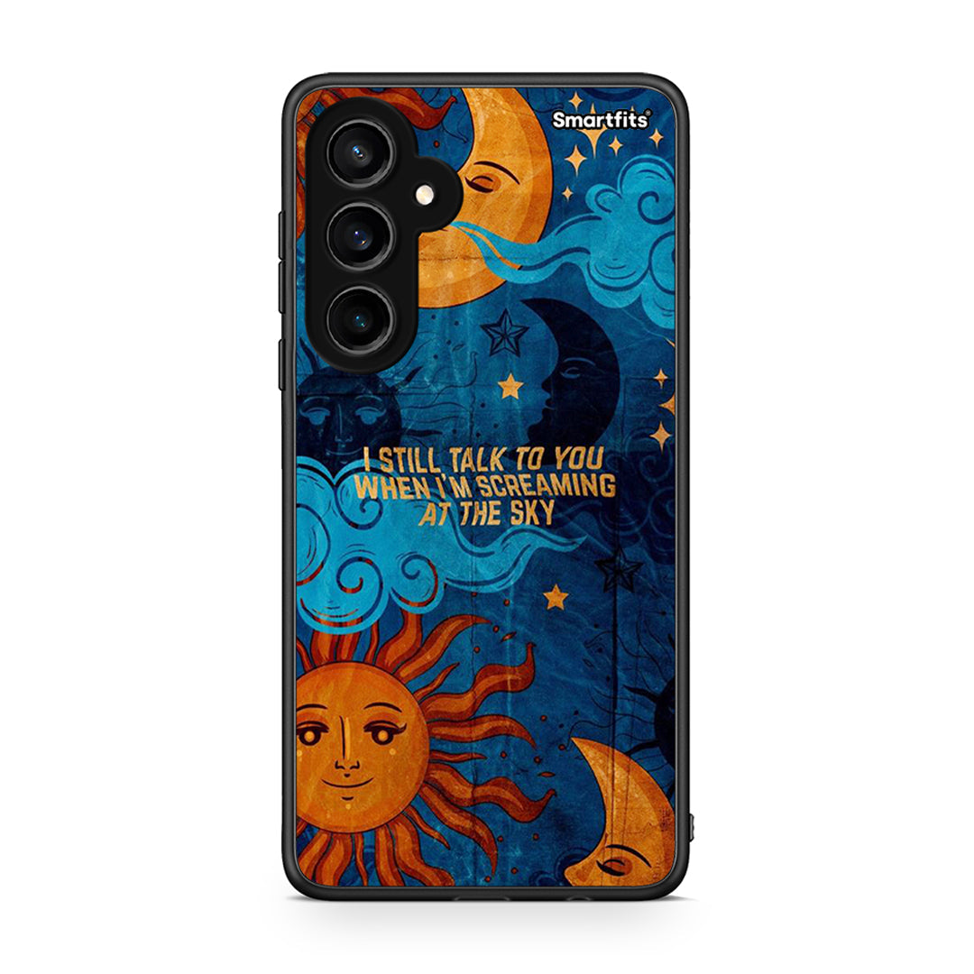 Samsung Galaxy S23 FE Screaming Sky θήκη από τη Smartfits με σχέδιο στο πίσω μέρος και μαύρο περίβλημα | Smartphone case with colorful back and black bezels by Smartfits