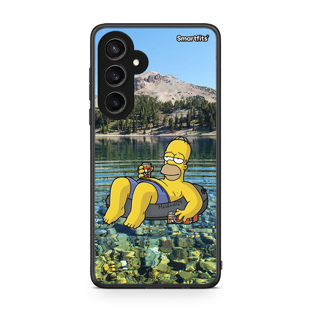Samsung Galaxy S23 FE Summer Happiness Θήκη από τη Smartfits με σχέδιο στο πίσω μέρος και μαύρο περίβλημα | Smartphone case with colorful back and black bezels by Smartfits