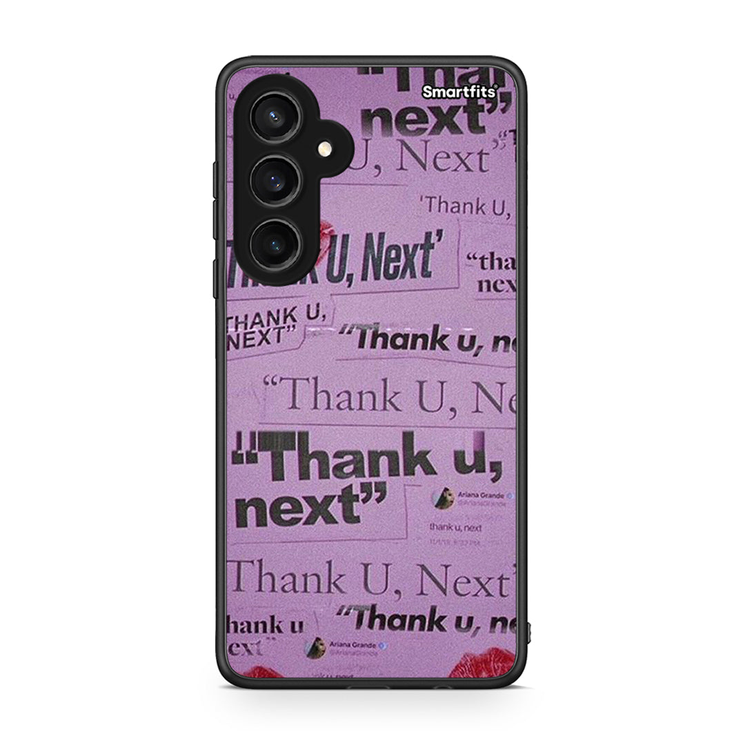 Samsung Galaxy S23 FE Thank You Next Θήκη Αγίου Βαλεντίνου από τη Smartfits με σχέδιο στο πίσω μέρος και μαύρο περίβλημα | Smartphone case with colorful back and black bezels by Smartfits