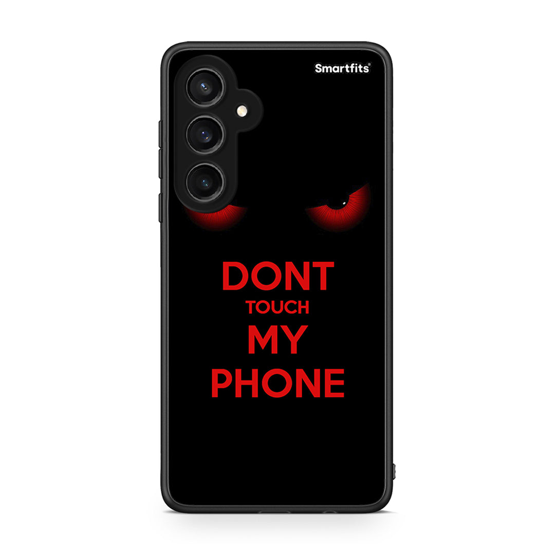 Samsung Galaxy S23 FE Touch My Phone Θήκη από τη Smartfits με σχέδιο στο πίσω μέρος και μαύρο περίβλημα | Smartphone case with colorful back and black bezels by Smartfits