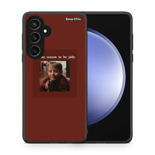 Θήκη Samsung Galaxy S23 FE Xmas Ultimate Spirit από τη Smartfits με σχέδιο στο πίσω μέρος και μαύρο περίβλημα | Samsung Galaxy S23 FE Xmas Ultimate Spirit case with colorful back and black bezels