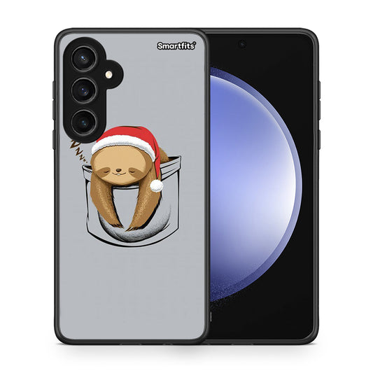 Θήκη Samsung Galaxy S23 FE Xmas Zzzz από τη Smartfits με σχέδιο στο πίσω μέρος και μαύρο περίβλημα | Samsung Galaxy S23 FE Xmas Zzzz case with colorful back and black bezels