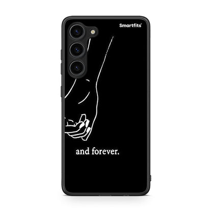 Θήκη Samsung Galaxy S23 Plus Always & Forever 2 από τη Smartfits με σχέδιο στο πίσω μέρος και μαύρο περίβλημα | Samsung Galaxy S23 Plus Always & Forever 2 Case with Colorful Back and Black Bezels