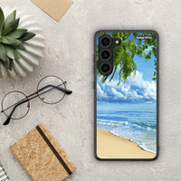 Thumbnail for Θήκη Samsung Galaxy S23 Plus Beautiful Beach από τη Smartfits με σχέδιο στο πίσω μέρος και μαύρο περίβλημα | Samsung Galaxy S23 Plus Beautiful Beach Case with Colorful Back and Black Bezels