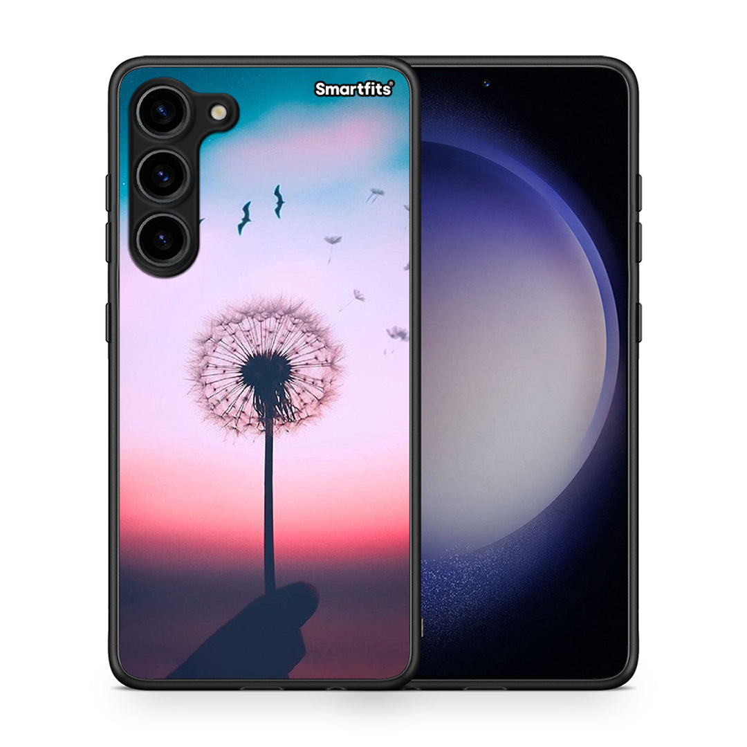 Θήκη Samsung Galaxy S23 Plus Boho Wish από τη Smartfits με σχέδιο στο πίσω μέρος και μαύρο περίβλημα | Samsung Galaxy S23 Plus Boho Wish Case with Colorful Back and Black Bezels