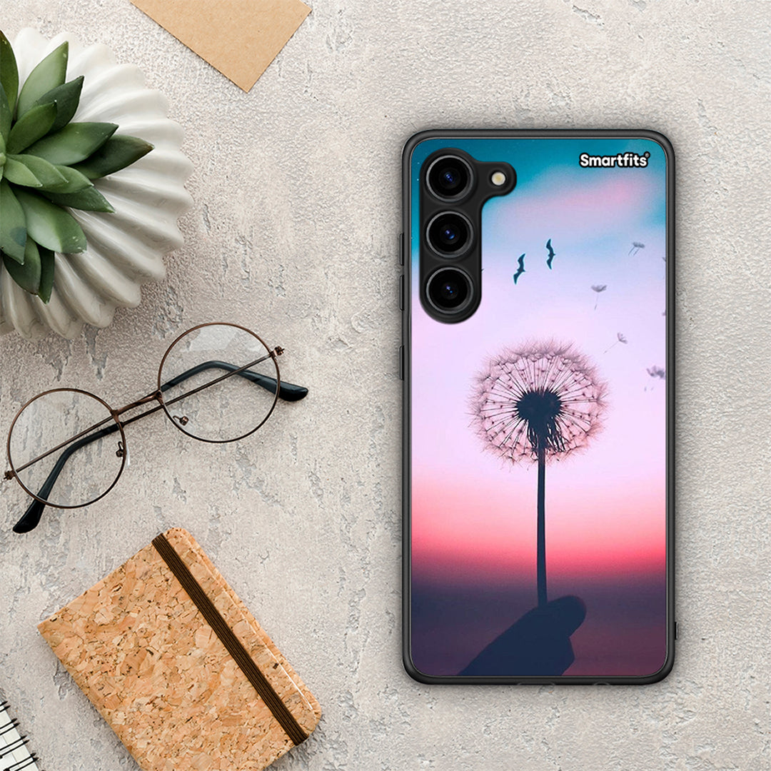 Θήκη Samsung Galaxy S23 Plus Boho Wish από τη Smartfits με σχέδιο στο πίσω μέρος και μαύρο περίβλημα | Samsung Galaxy S23 Plus Boho Wish Case with Colorful Back and Black Bezels