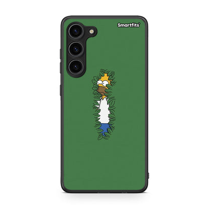 Θήκη Samsung Galaxy S23 Plus Bush Man από τη Smartfits με σχέδιο στο πίσω μέρος και μαύρο περίβλημα | Samsung Galaxy S23 Plus Bush Man Case with Colorful Back and Black Bezels