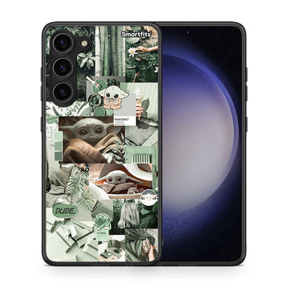 Θήκη Samsung Galaxy S23 Plus Collage Dude από τη Smartfits με σχέδιο στο πίσω μέρος και μαύρο περίβλημα | Samsung Galaxy S23 Plus Collage Dude Case with Colorful Back and Black Bezels