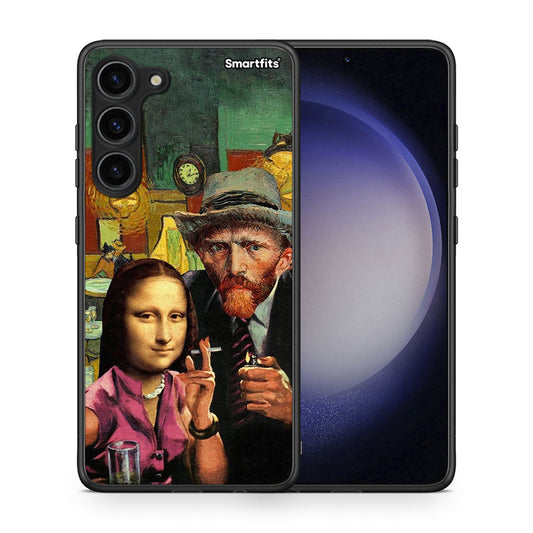 Θήκη Samsung Galaxy S23 Plus Funny Art από τη Smartfits με σχέδιο στο πίσω μέρος και μαύρο περίβλημα | Samsung Galaxy S23 Plus Funny Art Case with Colorful Back and Black Bezels