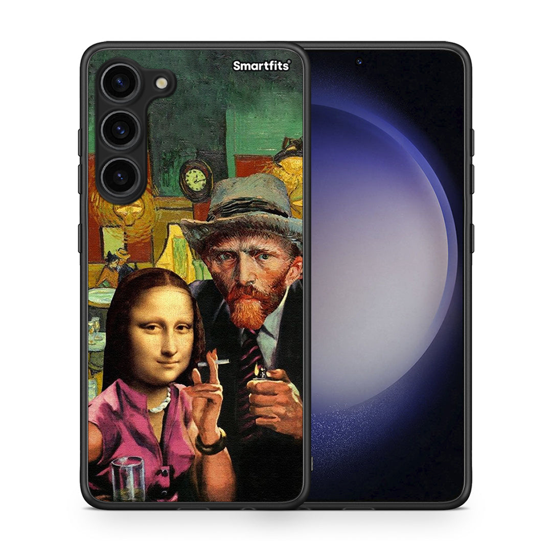 Θήκη Samsung Galaxy S23 Plus Funny Art από τη Smartfits με σχέδιο στο πίσω μέρος και μαύρο περίβλημα | Samsung Galaxy S23 Plus Funny Art Case with Colorful Back and Black Bezels