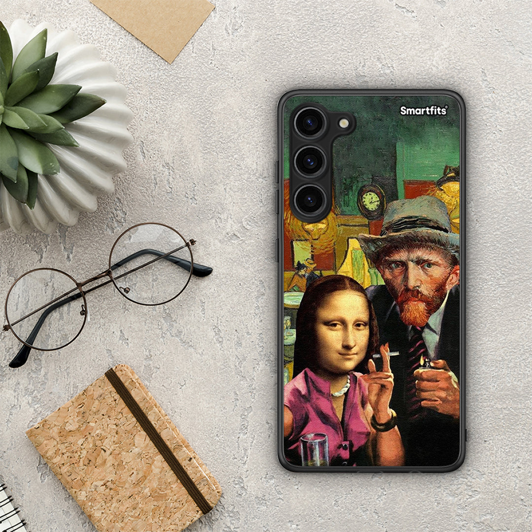 Θήκη Samsung Galaxy S23 Plus Funny Art από τη Smartfits με σχέδιο στο πίσω μέρος και μαύρο περίβλημα | Samsung Galaxy S23 Plus Funny Art Case with Colorful Back and Black Bezels