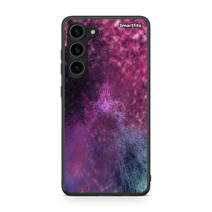 Θήκη Samsung Galaxy S23 Plus Galactic Aurora από τη Smartfits με σχέδιο στο πίσω μέρος και μαύρο περίβλημα | Samsung Galaxy S23 Plus Galactic Aurora Case with Colorful Back and Black Bezels