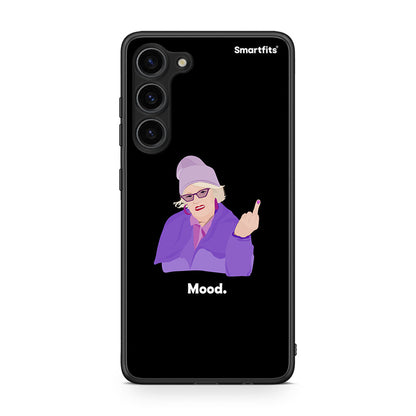 Θήκη Samsung Galaxy S23 Plus Grandma Mood Black από τη Smartfits με σχέδιο στο πίσω μέρος και μαύρο περίβλημα | Samsung Galaxy S23 Plus Grandma Mood Black Case with Colorful Back and Black Bezels