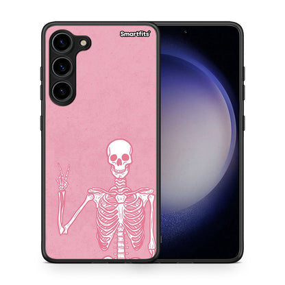 Θήκη Samsung Galaxy S23 Plus Halloween Motivation από τη Smartfits με σχέδιο στο πίσω μέρος και μαύρο περίβλημα | Samsung Galaxy S23 Plus Halloween Motivation Case with Colorful Back and Black Bezels
