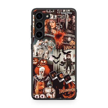 Θήκη Samsung Galaxy S23 Plus Halloween Spooky Season από τη Smartfits με σχέδιο στο πίσω μέρος και μαύρο περίβλημα | Samsung Galaxy S23 Plus Halloween Spooky Season Case with Colorful Back and Black Bezels