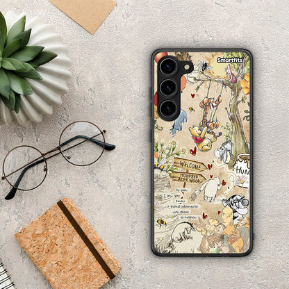 Θήκη Samsung Galaxy S23 Plus Happy Friends από τη Smartfits με σχέδιο στο πίσω μέρος και μαύρο περίβλημα | Samsung Galaxy S23 Plus Happy Friends Case with Colorful Back and Black Bezels