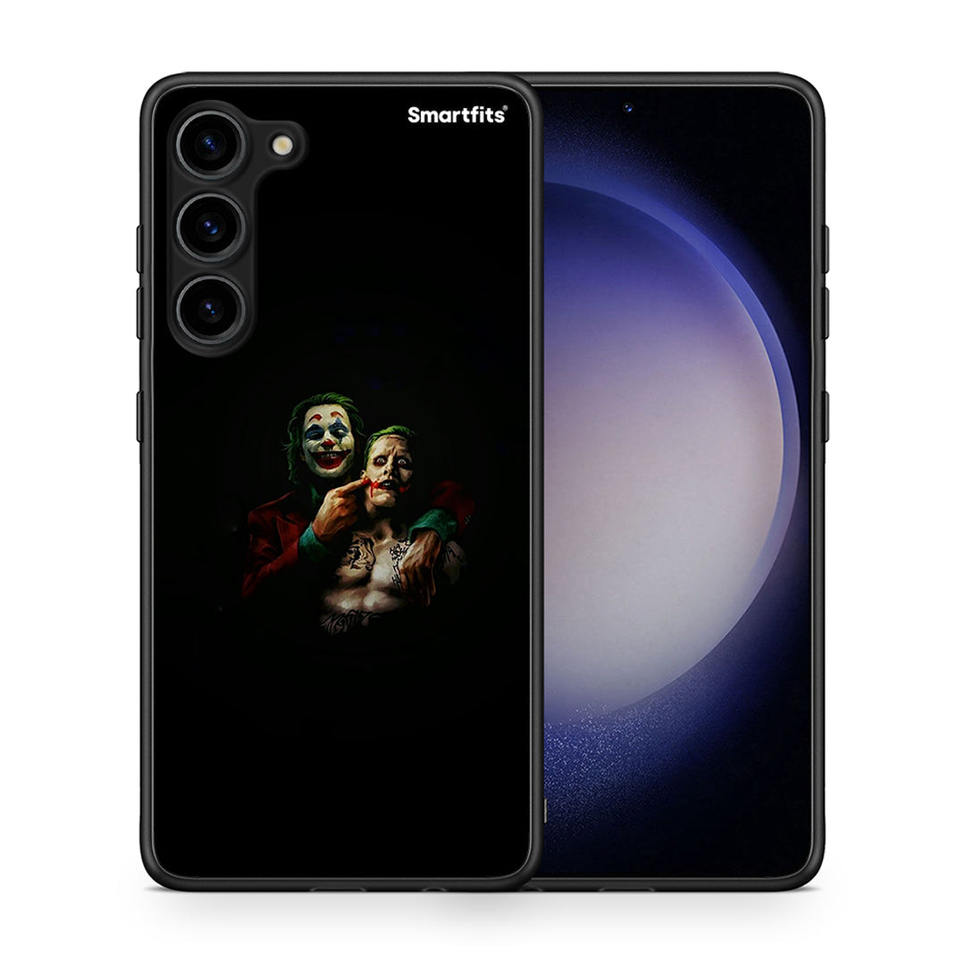 Θήκη Samsung Galaxy S23 Plus Hero Clown από τη Smartfits με σχέδιο στο πίσω μέρος και μαύρο περίβλημα | Samsung Galaxy S23 Plus Hero Clown Case with Colorful Back and Black Bezels