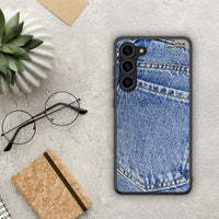 Thumbnail for Θήκη Samsung Galaxy S23 Plus Jeans Pocket από τη Smartfits με σχέδιο στο πίσω μέρος και μαύρο περίβλημα | Samsung Galaxy S23 Plus Jeans Pocket Case with Colorful Back and Black Bezels