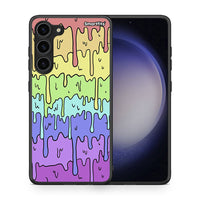 Thumbnail for Θήκη Samsung Galaxy S23 Plus Melting Rainbow από τη Smartfits με σχέδιο στο πίσω μέρος και μαύρο περίβλημα | Samsung Galaxy S23 Plus Melting Rainbow Case with Colorful Back and Black Bezels